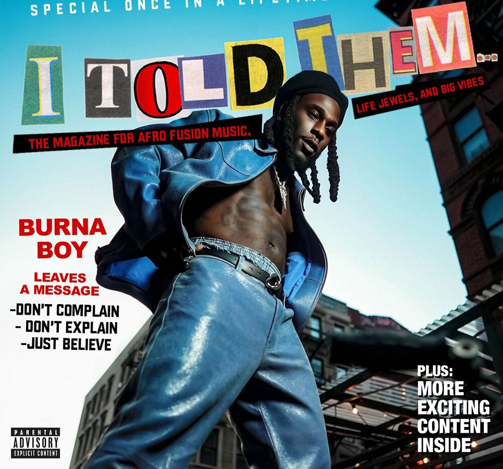 DOWNLOAD NOW » “Burna Boy – I Told Them” Full Album Is Out