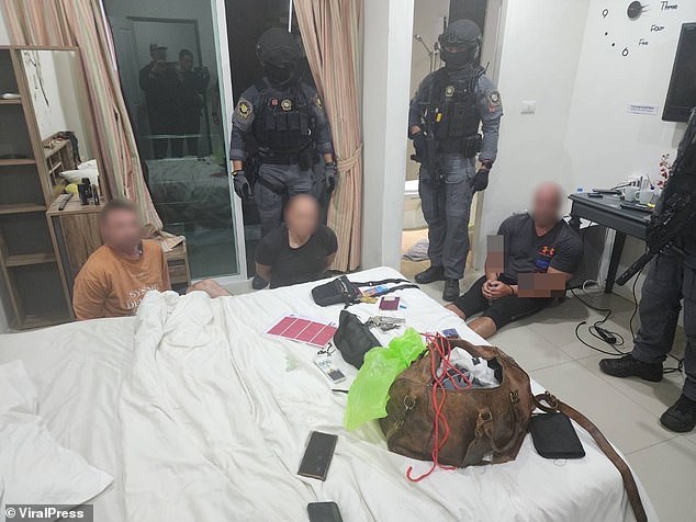 Man fakes kidnap to extort "ransom" cash from family while on holiday in Thailand, but is found by police taking drugs�with�friends