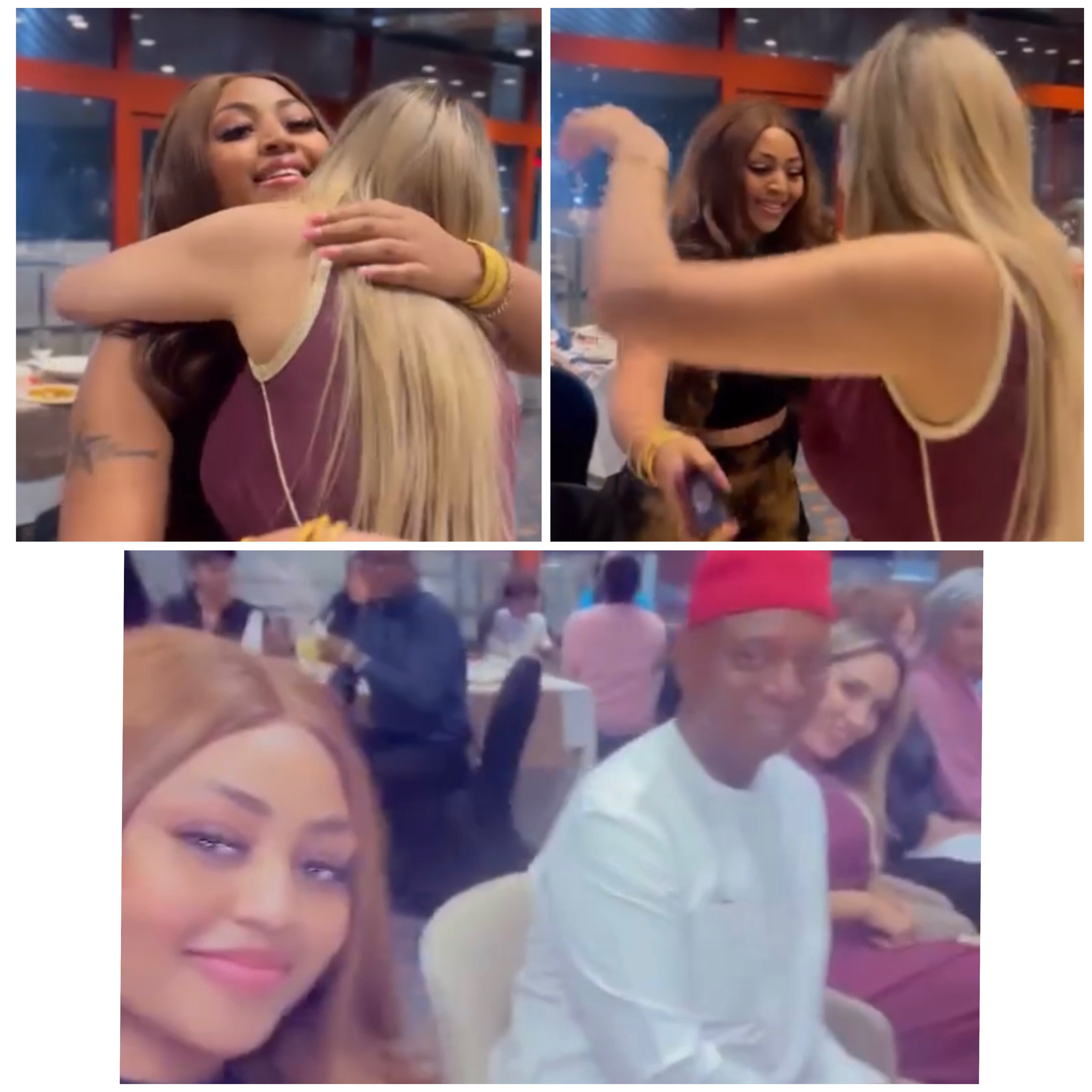 Regina Daniels shares video from her co-wife, Laila