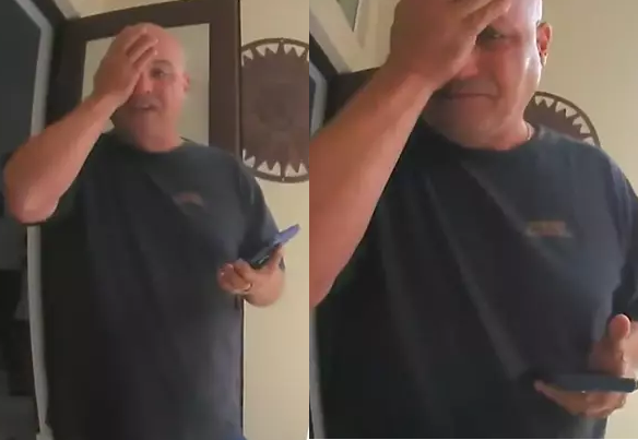 Chilling footage shows father moments after he shot and killed his 22 year-old son