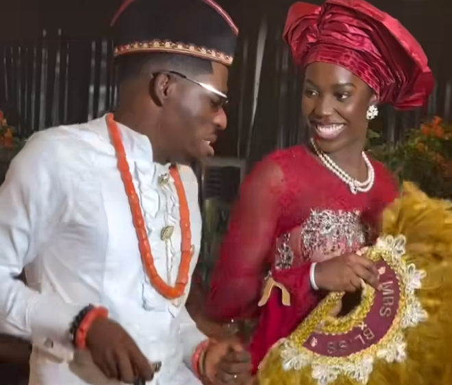 Moses Bliss and Marie Wiseborn hold traditional wedding in Ghana (photos/videos)