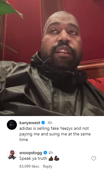 Kanye West accuses Adidas of 