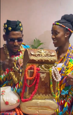 Moses Bliss and Marie Wiseborn hold traditional wedding in Ghana (photos/videos)