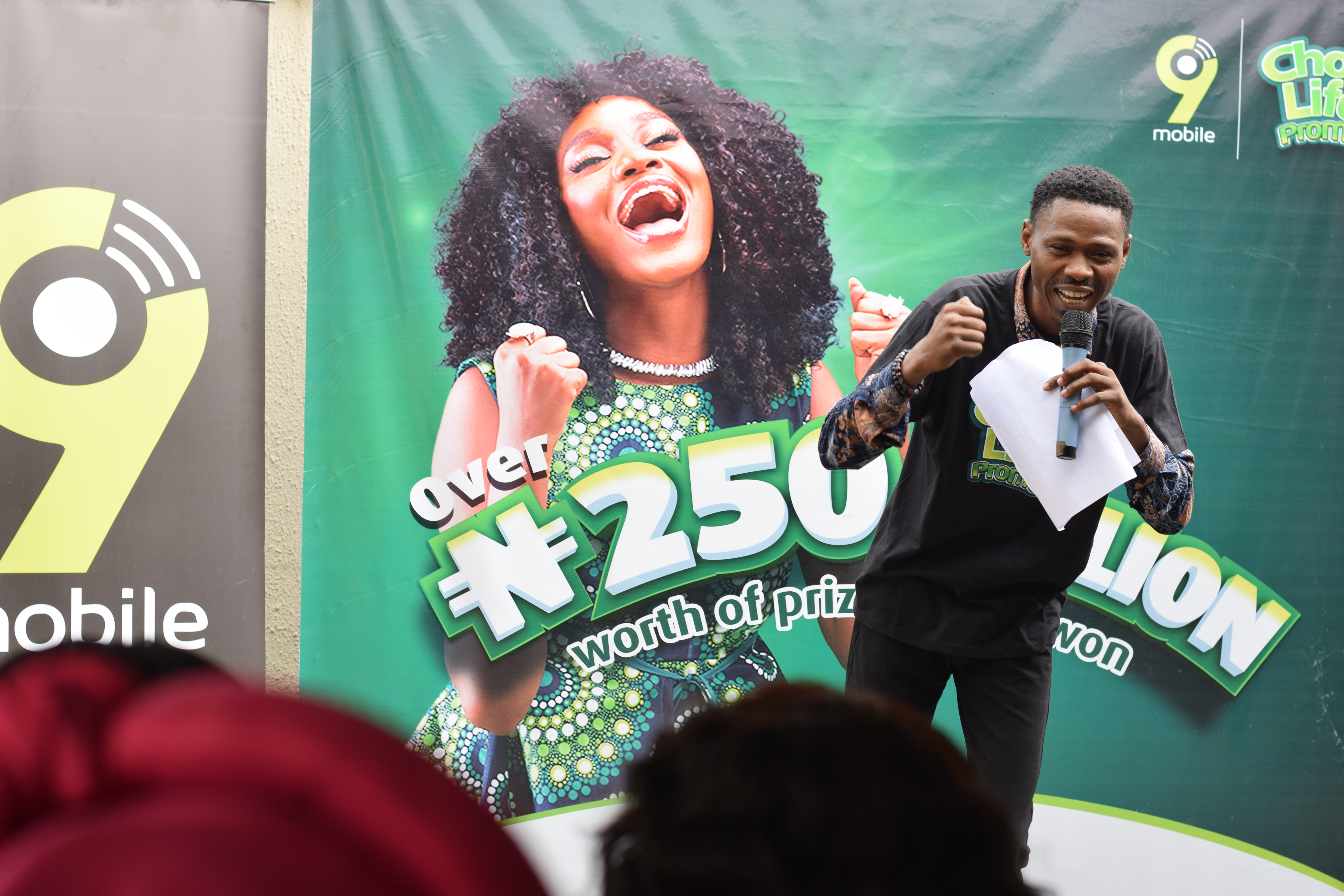 It?s a stroke of luck for Olaposi Mary Motunrayo, one of the winners of 9mobile?s ChopLife Promo