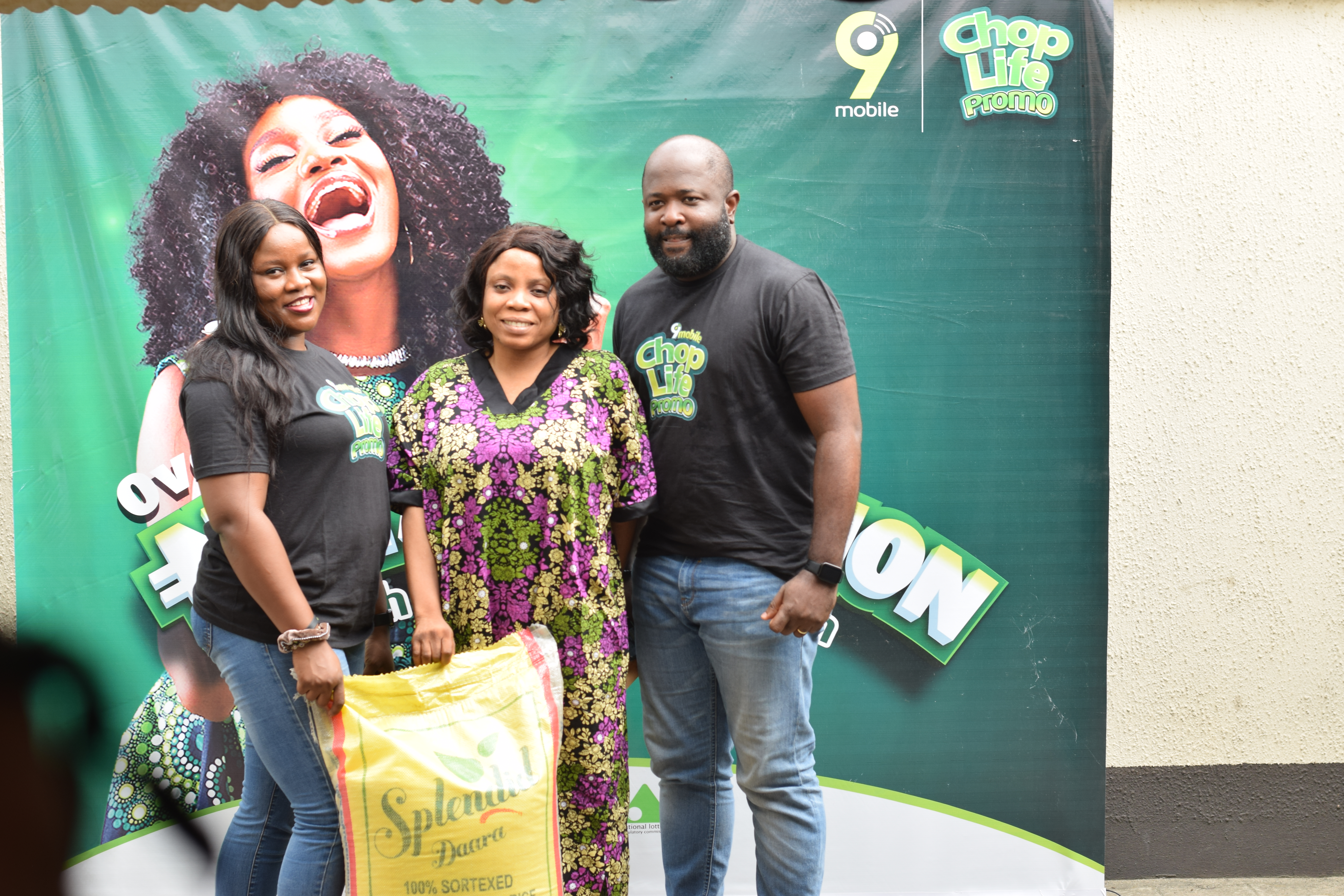 It?s a stroke of luck for Olaposi Mary Motunrayo, one of the winners of 9mobile?s ChopLife Promo