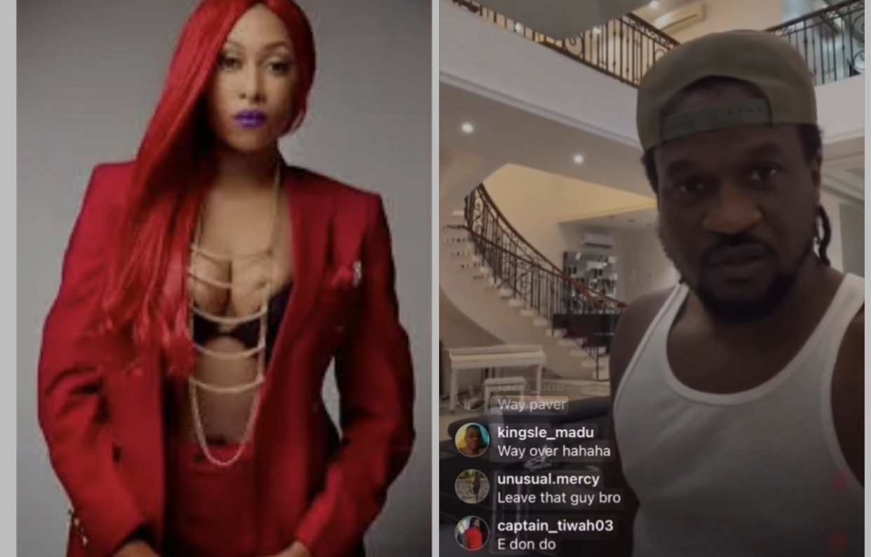 Mind yourself Paul - Cynthia Morgan warns RudeBoy after he distanced himself from her and wished her "get well soon