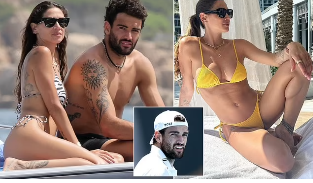 Tennis star Matteo Berrettini splits from s3x addict supermodel girlfriend Melissa Satta after 