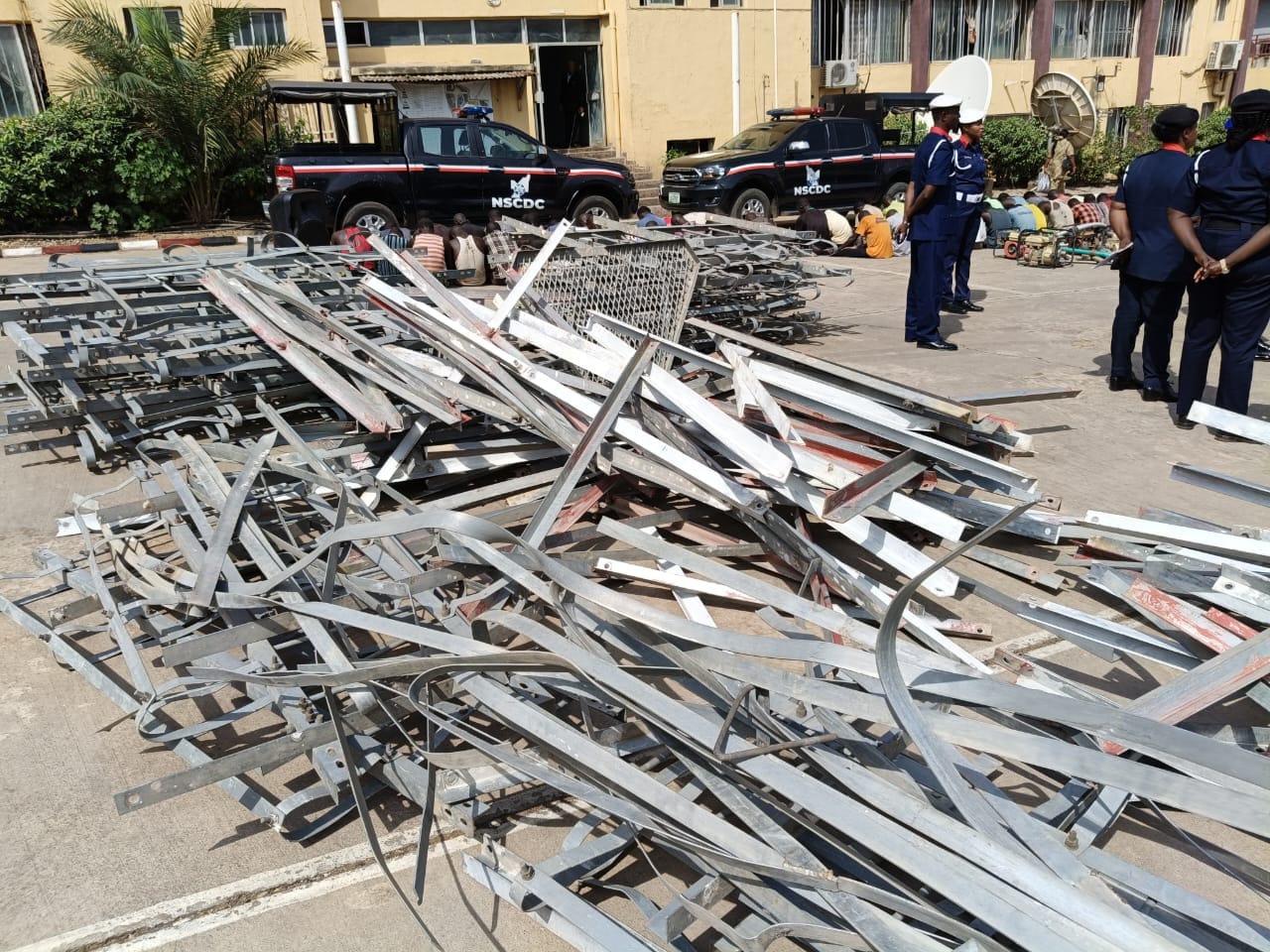 NSCDC arrests 54 suspected illegal miners and 3 telecommunication mast vandals in FCT