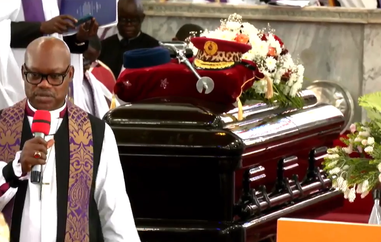 Photos from the funeral service of former governor, Rotimi Akeredolu