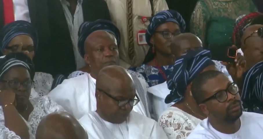 Photos from the funeral service of former governor, Rotimi Akeredolu