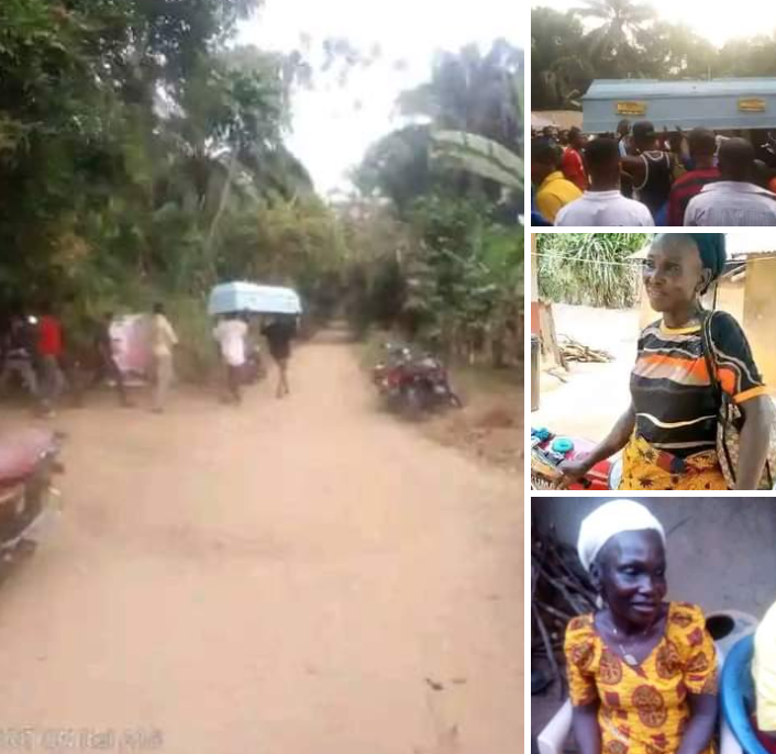 Mother and daughter killed by kidnappers laid to rest in Benue