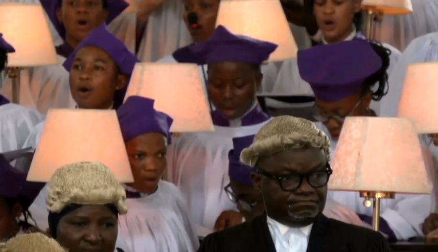 Photos from the funeral service of former governor, Rotimi Akeredolu