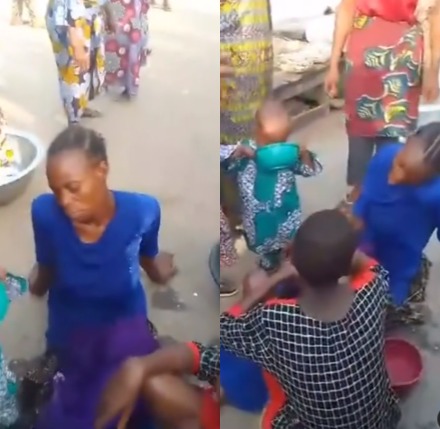 Traders rally round widow who fainted due to hunger while selling pure water  (video)