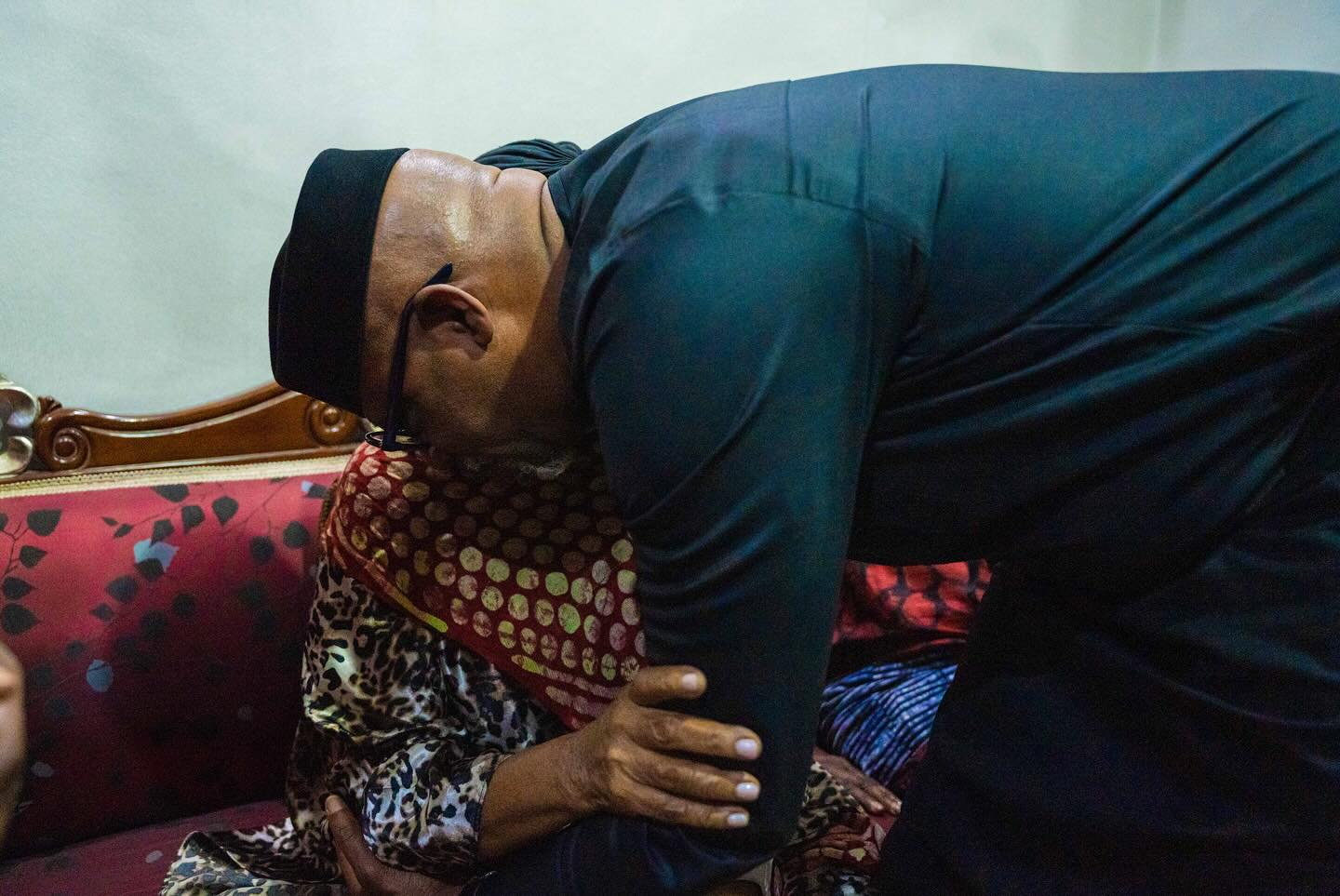 Aliko Dangote, Aig-Imokhuede, Gov Dapo Abiodun, Pat Utomi, Atedo Peterside, others pay late Herbert Wigwe?s parents a condolence visit  (photos)