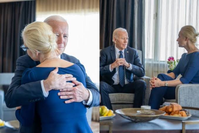 US to impose more than 500 sanctions on Russia as Joe Biden meets Alexei Navalny