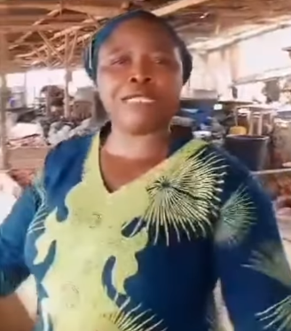 This Hunger is too much. Please step down so a younger person can take over - Market woman tells President Tinubu (video)