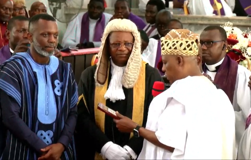 Photos from the funeral service of former governor, Rotimi Akeredolu