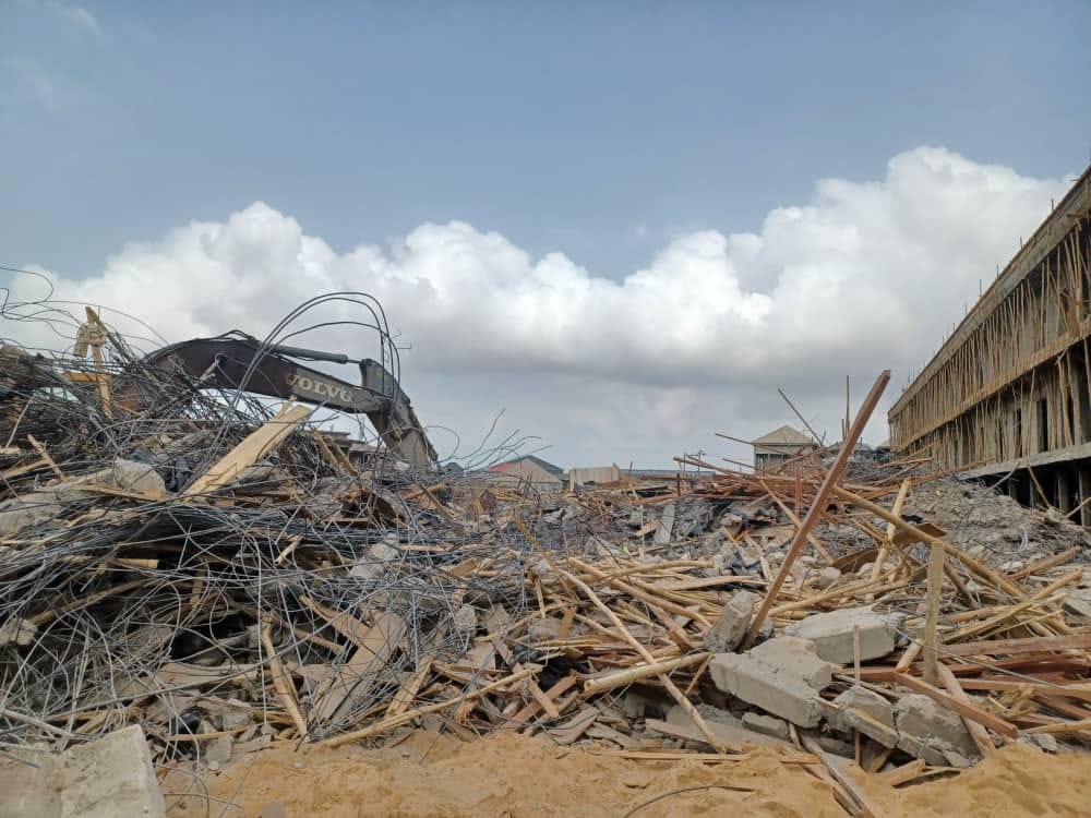 Six confirmed dead as three-storey building collapses in Onitsha