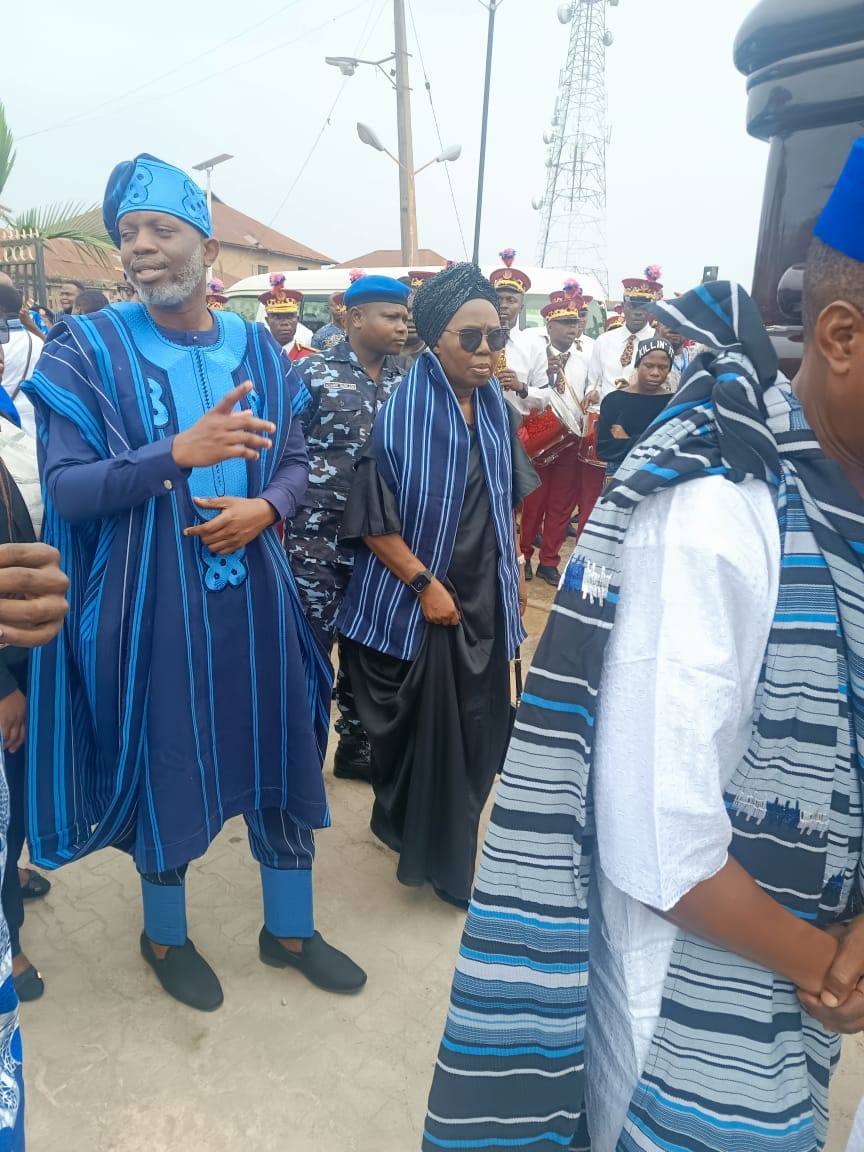 Photos from the funeral service of former governor, Rotimi Akeredolu