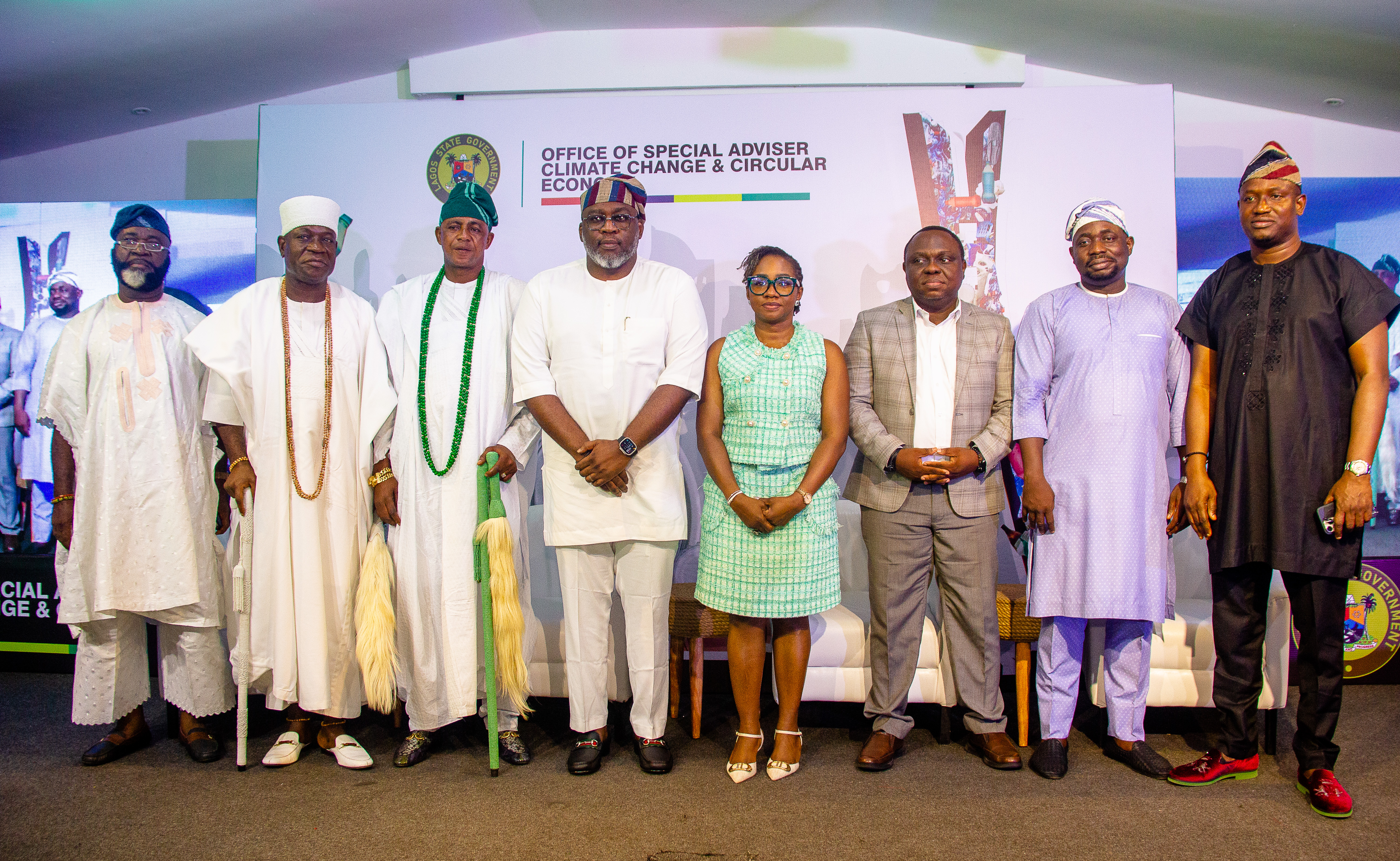 Top Government Officials, Private Sector Execs, Diplomatic Community and Other Stakeholder Gather at the Launch of #ECOnomyLagos ? a platform to Create More Jobs and Accelerate the Growth Of  Circular Economy In Lagos.