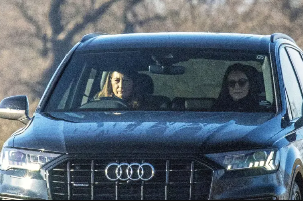 Kate Middleton spotted for the first time since her surgery following wild conspiracy theories