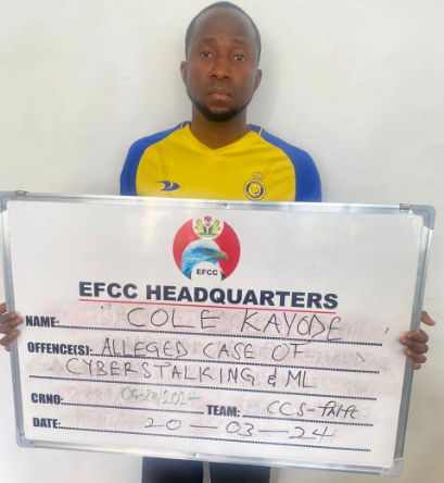 EFCC arrests man for issuing death threat against Chairman Olukoyede