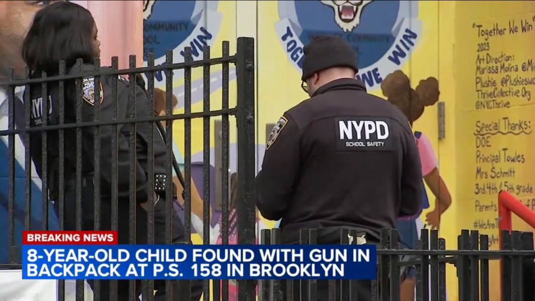 8-year-old boy caught with gun in backpack at NYC school one day after pointing weapon at fellow student