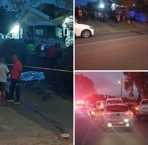 South African man fatally shoots his wife and turns gun on himself in front of their 10-year-old daughter