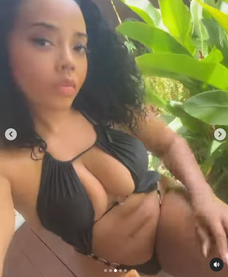 Angela Simmons shows off her hot body in skimpy swimsuit (photos)