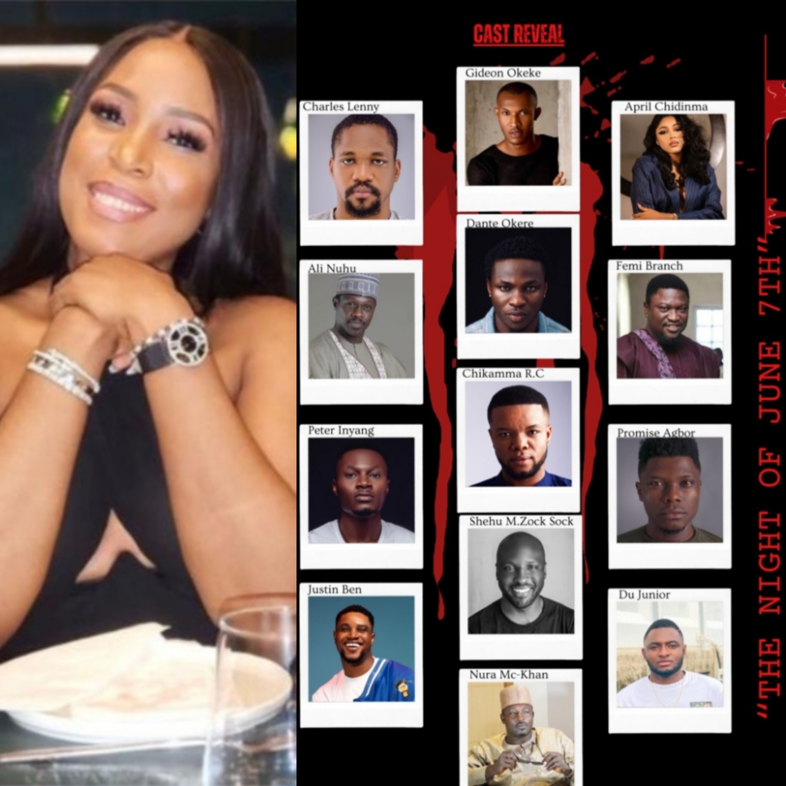 Linda Ikeji set to release her second feature film "The Night of June 7th"