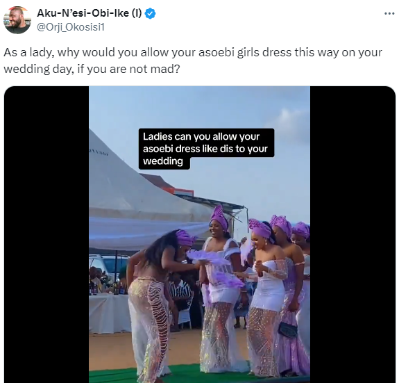 See the video of bridesmaids dancing at a wedding that has got social media users talking