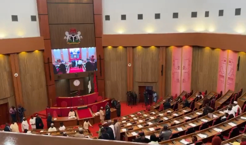 Senators fight over sitting arrangement in renovated chamber