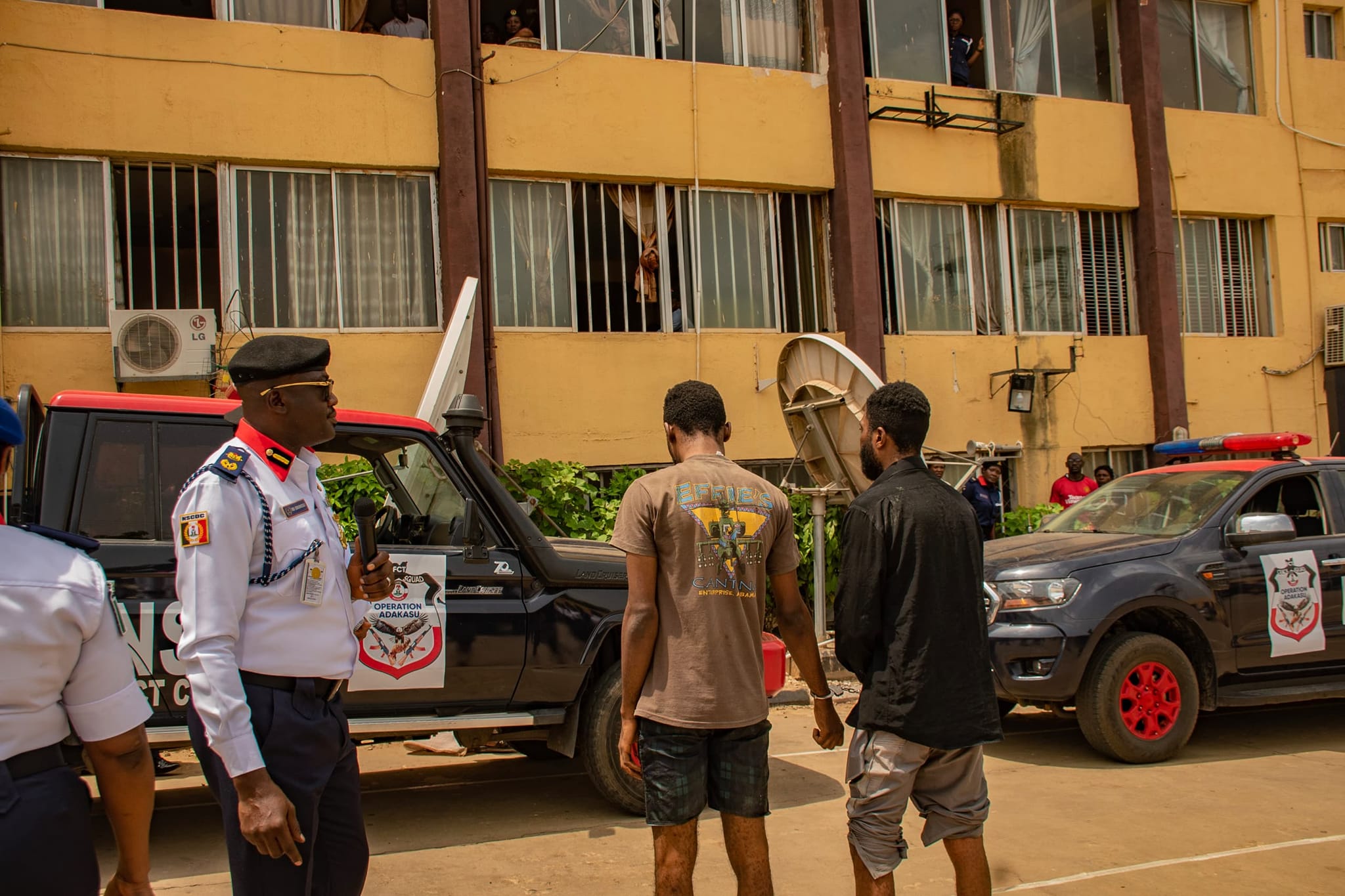 NSCDC arrests two members of cyber crime syndicate in Abuja