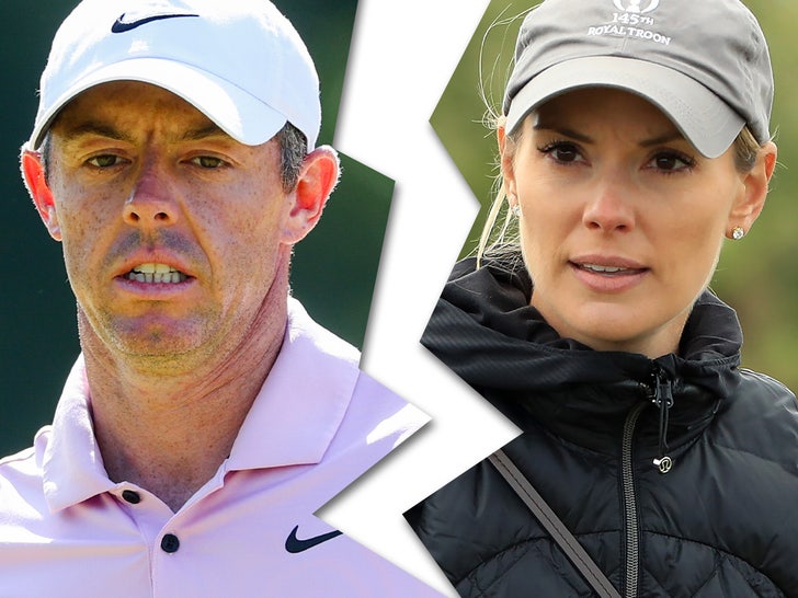 Golf star, Rory McIlroy files for divorce from wife