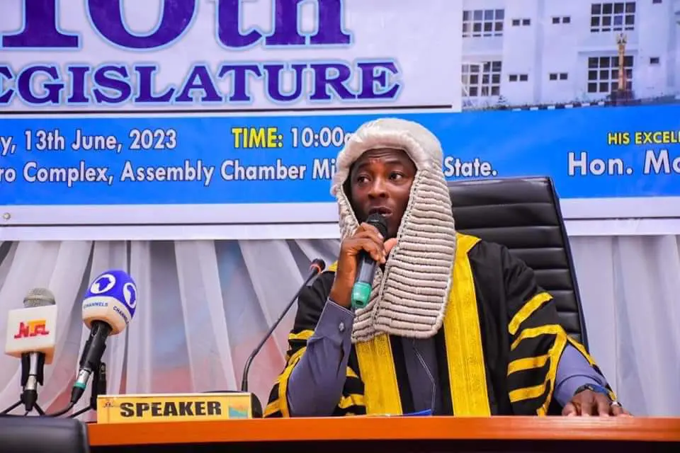 Speaker of the Niger State House of Assembly reacts after minister petitioned the inspector General of Police over his plans to marry off 100 orphan girls