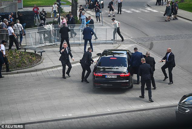 Slovakian Prime Minister in life threatening condition after being shot by a 71-year-old assassin (photos/videos)