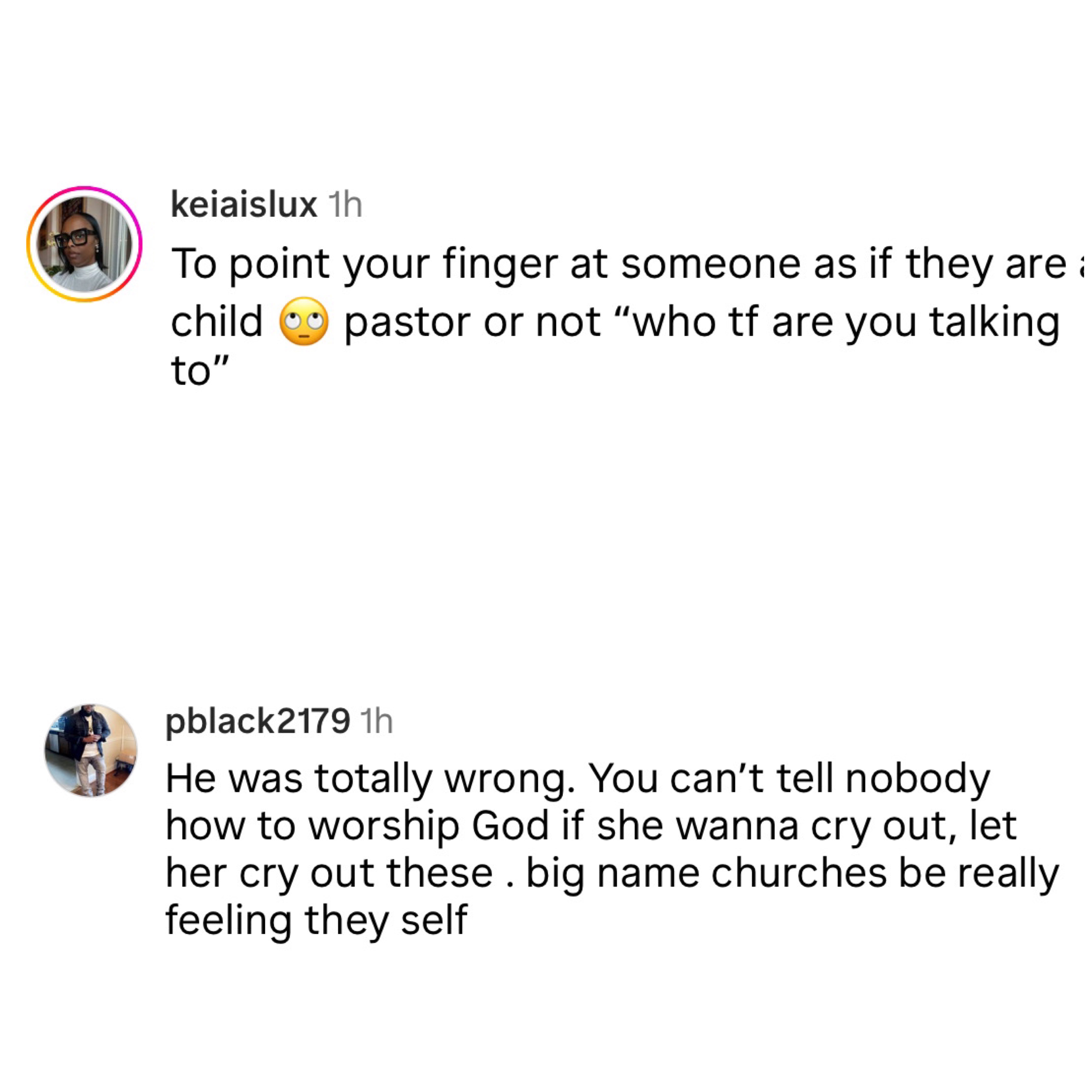 Social media users react to trending video of US pastor snapping his finger at woman and ordering her to ?hush? while worshipping God during service