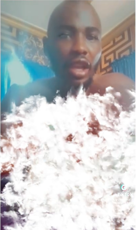 Nigerian man brags with the list of countries that have deported him on TikTok