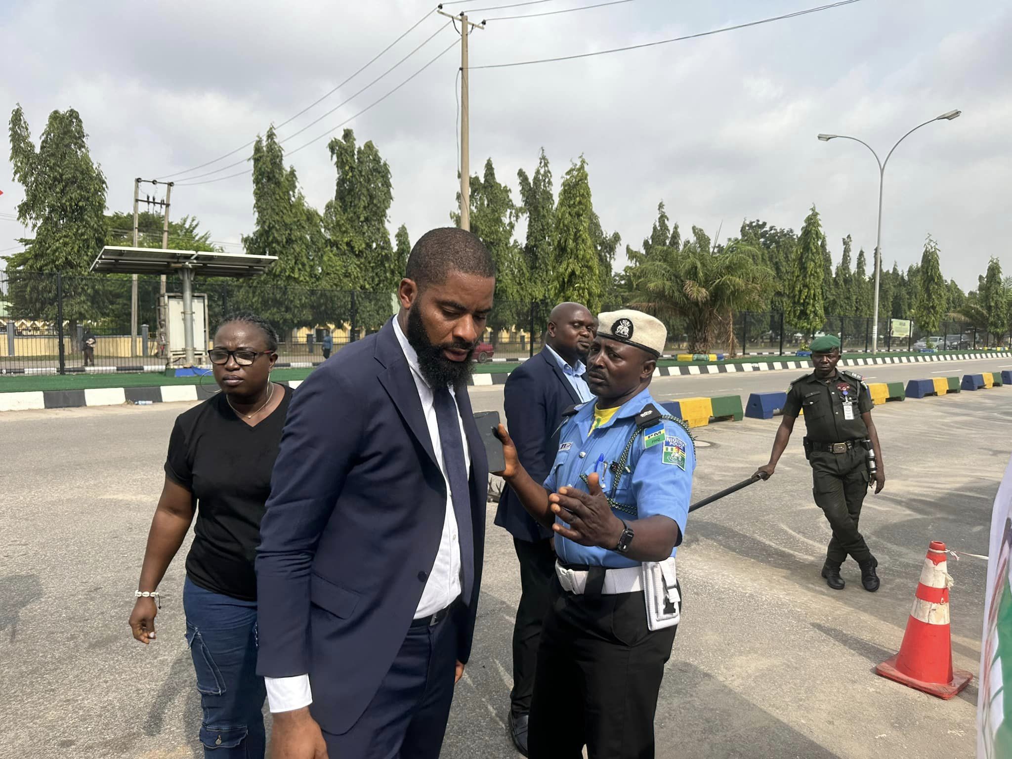 Alleged cyber crime: Groups storm police headquarters in Abuja, demand release of detained journalist, Daniel Ojukwu