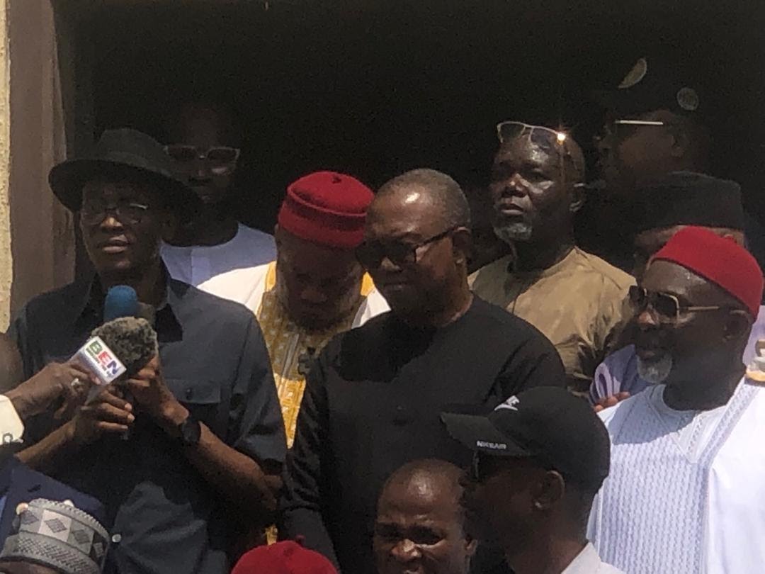 Peter Obi makes U-turn as he  endorses Julius Abure-led Labour Party