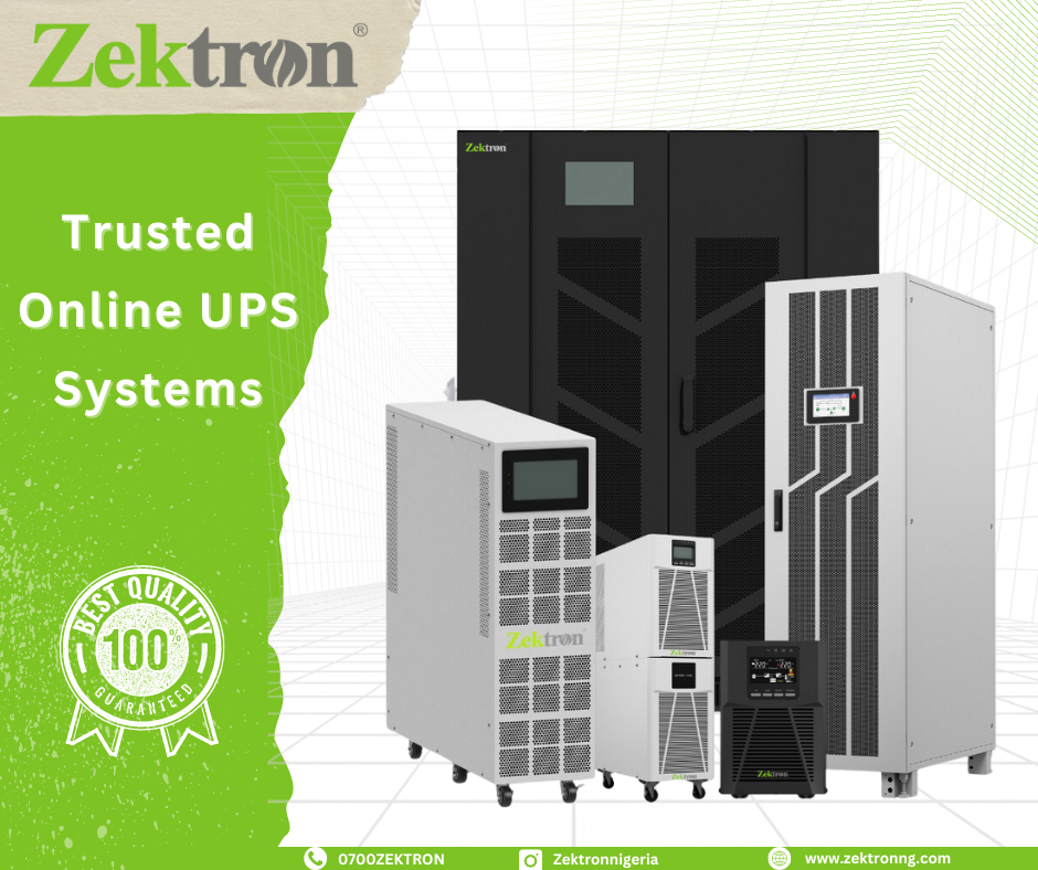 Power your Mission-critical Electrical Apparatus with Zektron Online UPS and Enhance your operational uptime today