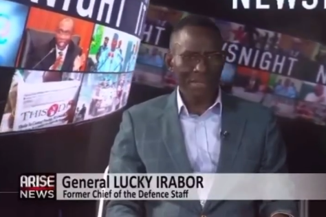 I support the closure of BANEX Plaza until everyone involved in the attack of soldiers is brought to justice - Former Chief of Defence Staff, Gen. Lucky Irabor, says