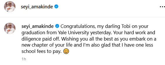 Oyo state governor, Seyi Makinde?s daughter graduates from Yale University