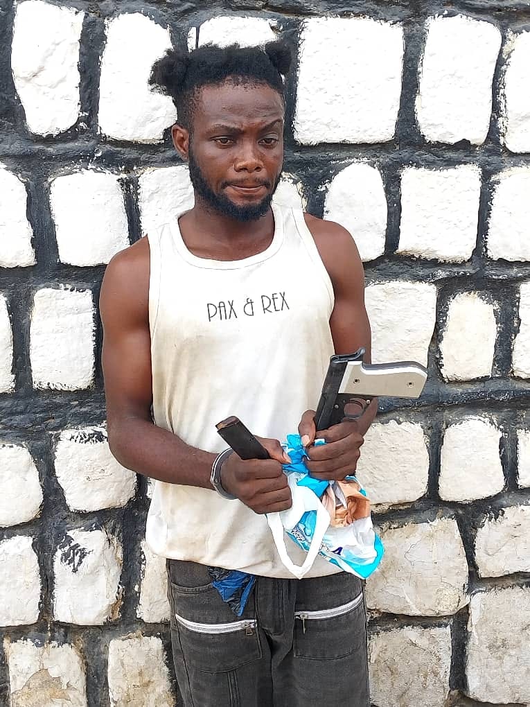 Suspected one-chance armed robber arrested with pistol in Suleja