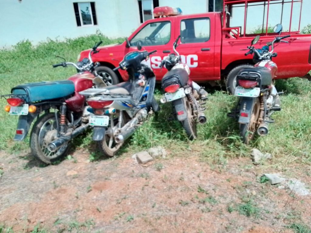 Osun NSCDC arrests serial motorcycle thief
